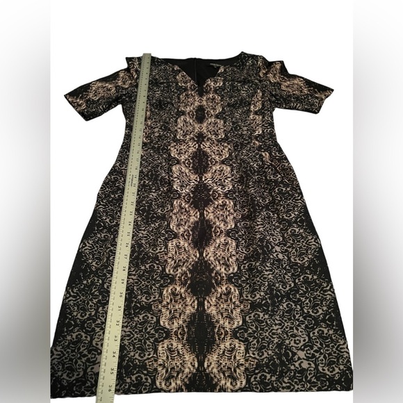 Nanette Lepore Multi Print Merry Go Round Dress 10 - Picture 7 of 9